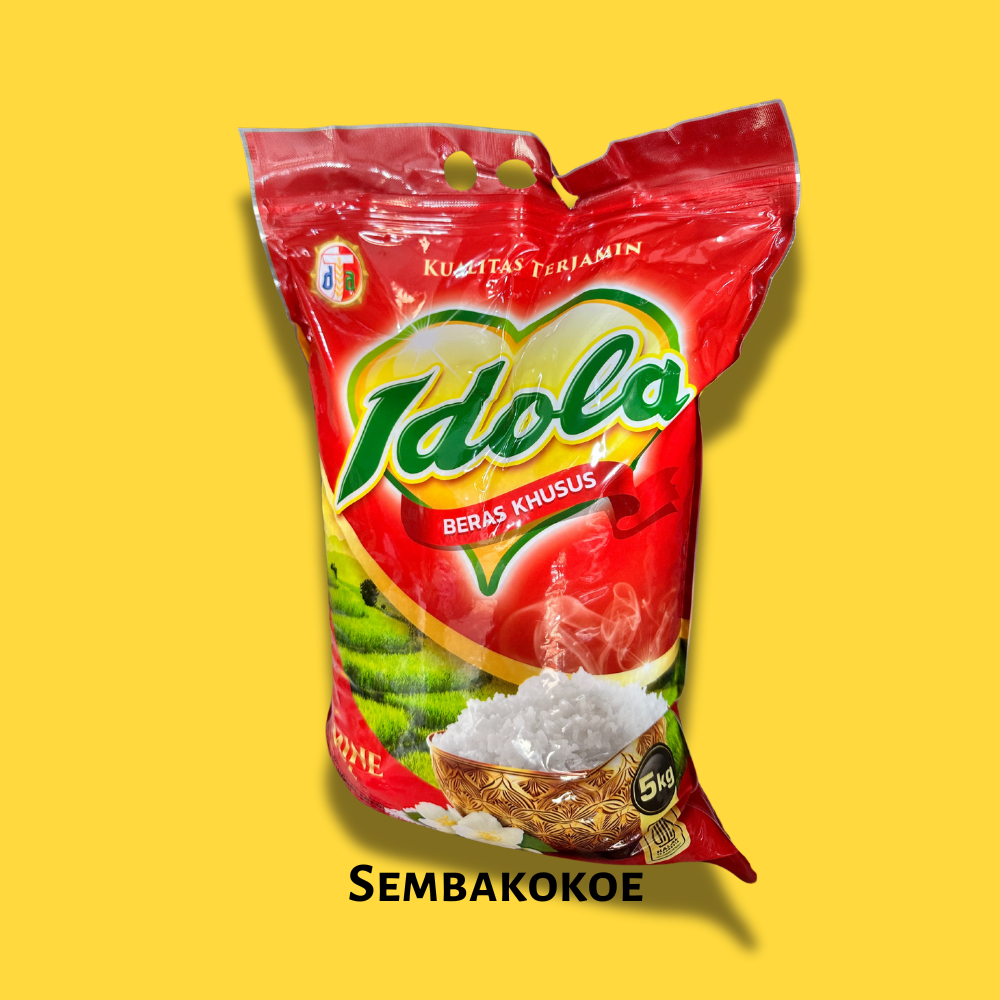 Jual Beras Premium Idola 5kg | Jasmine Rice | Shopee Indonesia