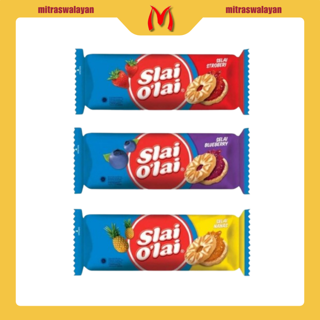 Jual SLAI O'lAI Biscuits Roll Kemasan 128 gr | Shopee Indonesia