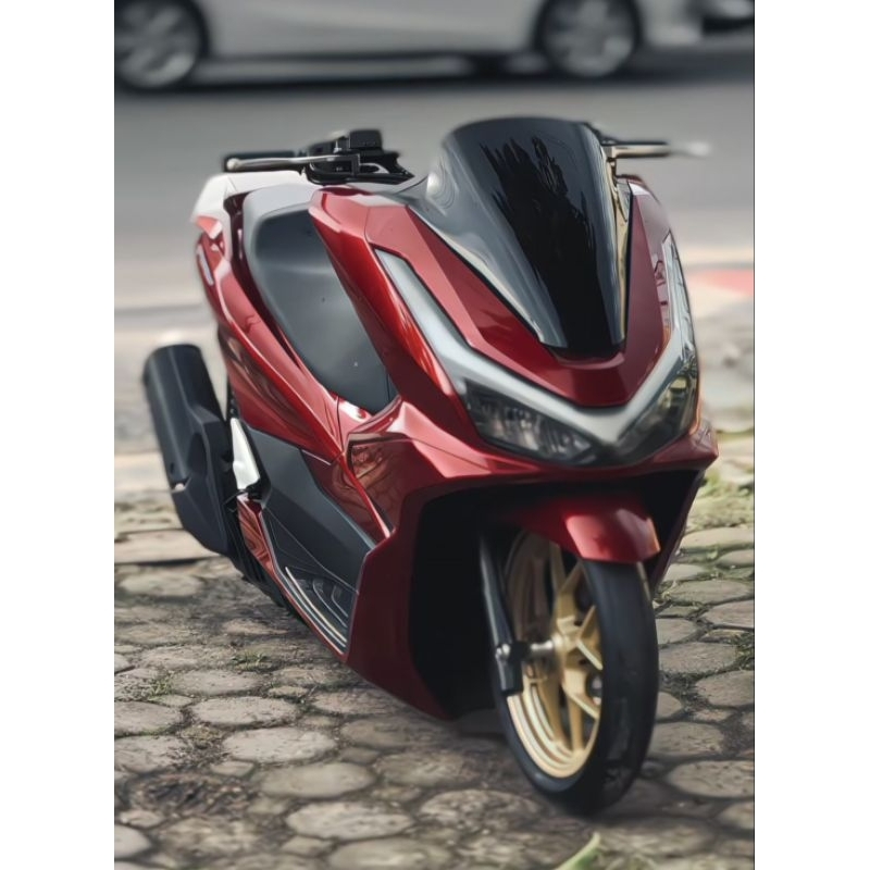 Jual WINSHIELD AKLIRIK VARIASI PCX 160 NEW 2025 MODEL CEPER TEBAL 3 ...