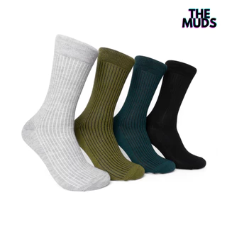 THE MUDS - Kaos Kaki Oldschool Harajuku Retro Motif Polos