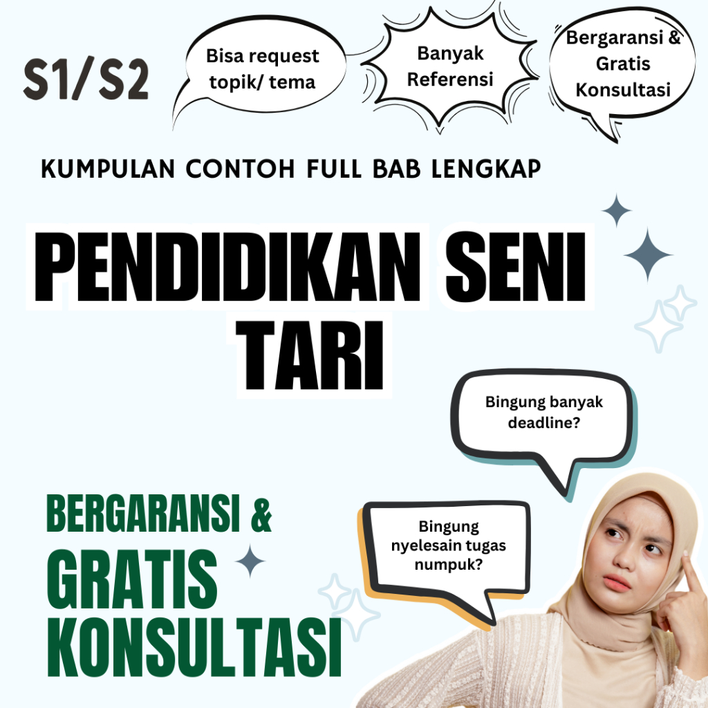 Jual Contoh S1 / S2 PENDIDIKAN SENI TARI Full Bab Lengkap Gratis ...