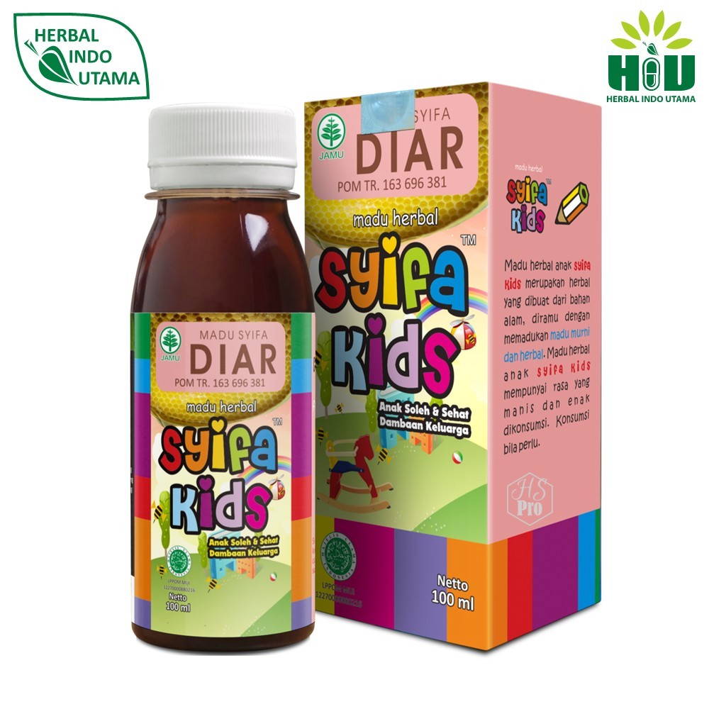 Jual SYIFA KIDS Diar - Madu Herbal Anak Diare, Perut Kembung, Mulas ...