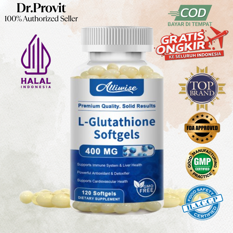 alliwise glutathione MegaFood High Absorption Liposomal Glutathione, Detox Support, 60 Capsules,  30 Servings