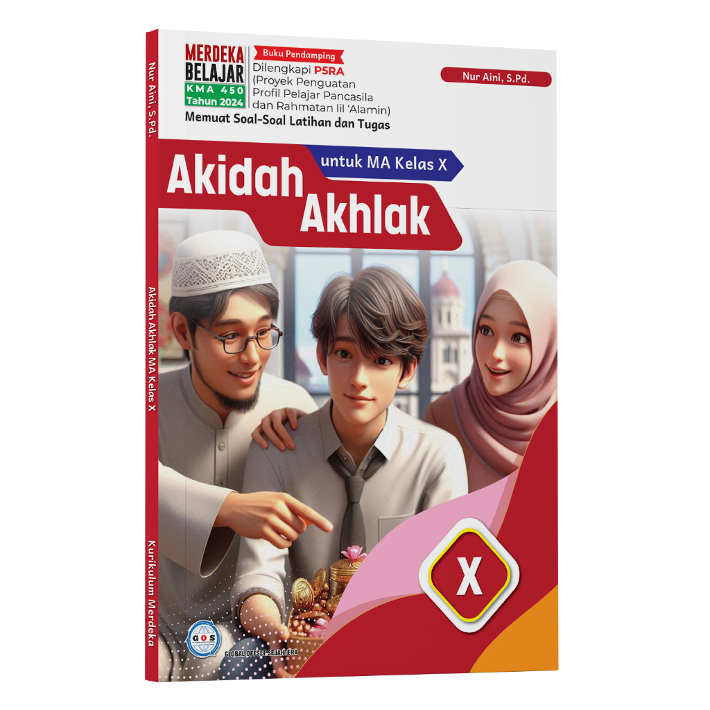 Jual Akidah Akhlak 10 KMA Terbaru Kurikulum Merdeka - PT. Global Offset ...