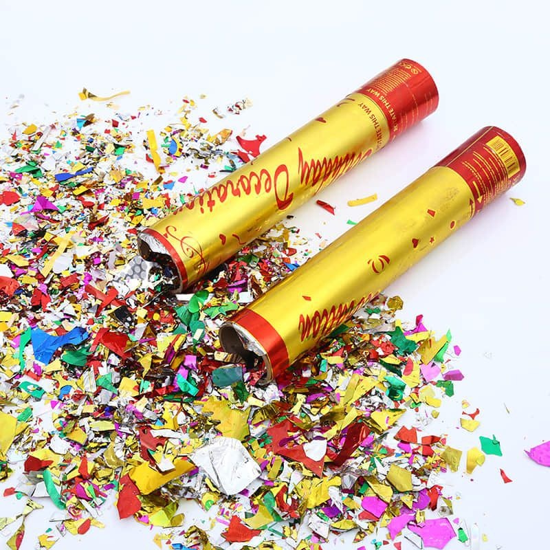 Jual party popper confetti 2 ukuran ( 30 & 40 cm ) | Shopee Indonesia