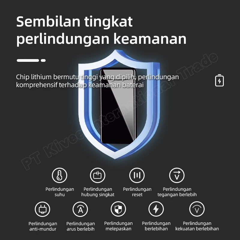 KIVEE Powerbank Fast charging mini Murah 6000 mAh Real Capacity Tipis ringan portabel Original