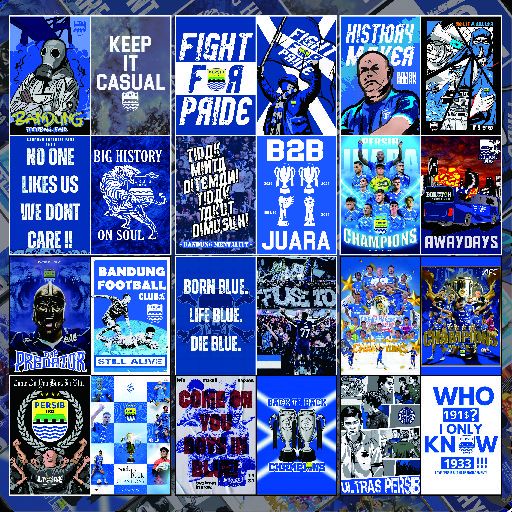 Jual Poster Hooligan Casual Ultras Bobotoh Persib ukuran A5 Free ...
