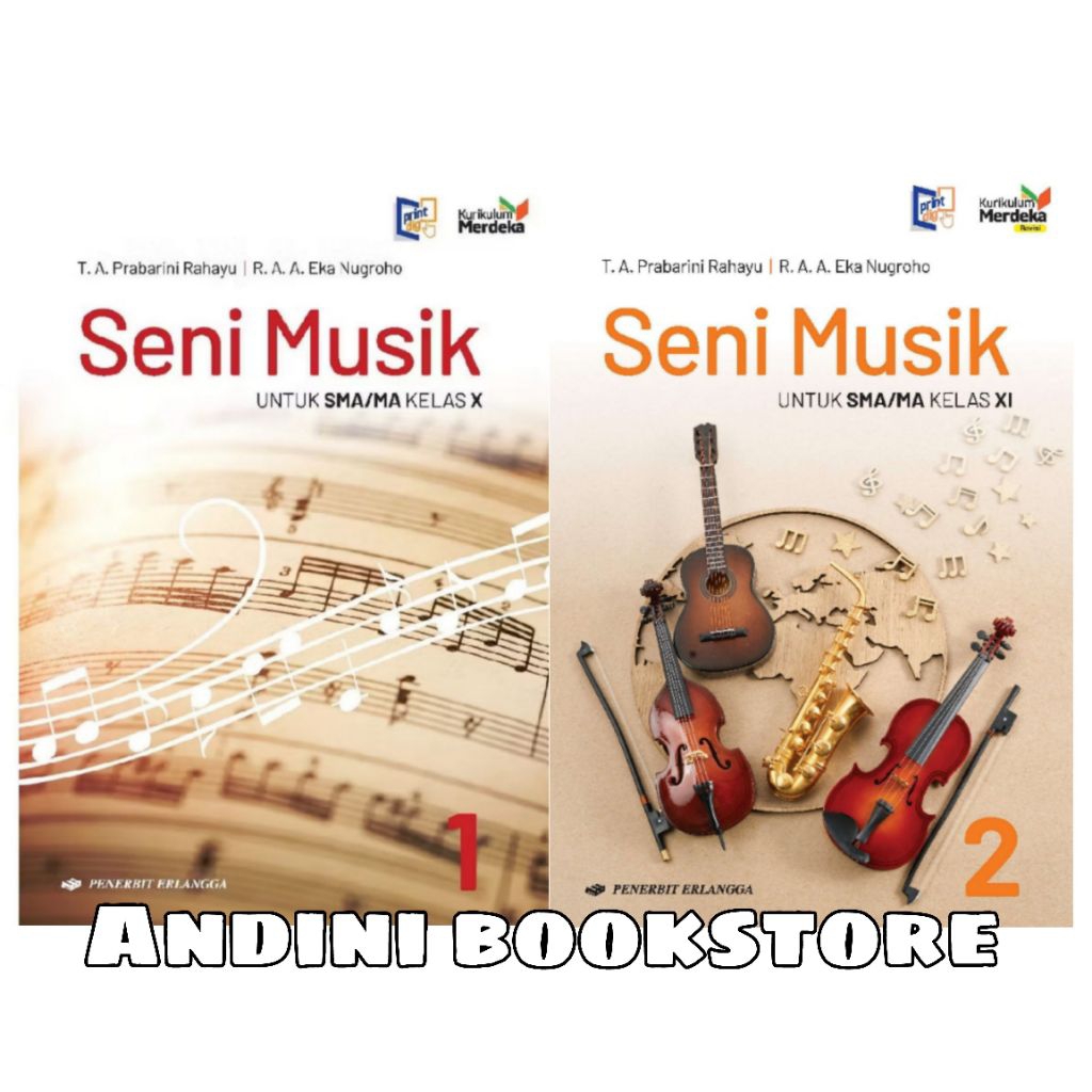 Jual BUKU SENI MUSIK KELAS 10 11 SMA/MA KURIKULUM MERDEKA REVISI ...