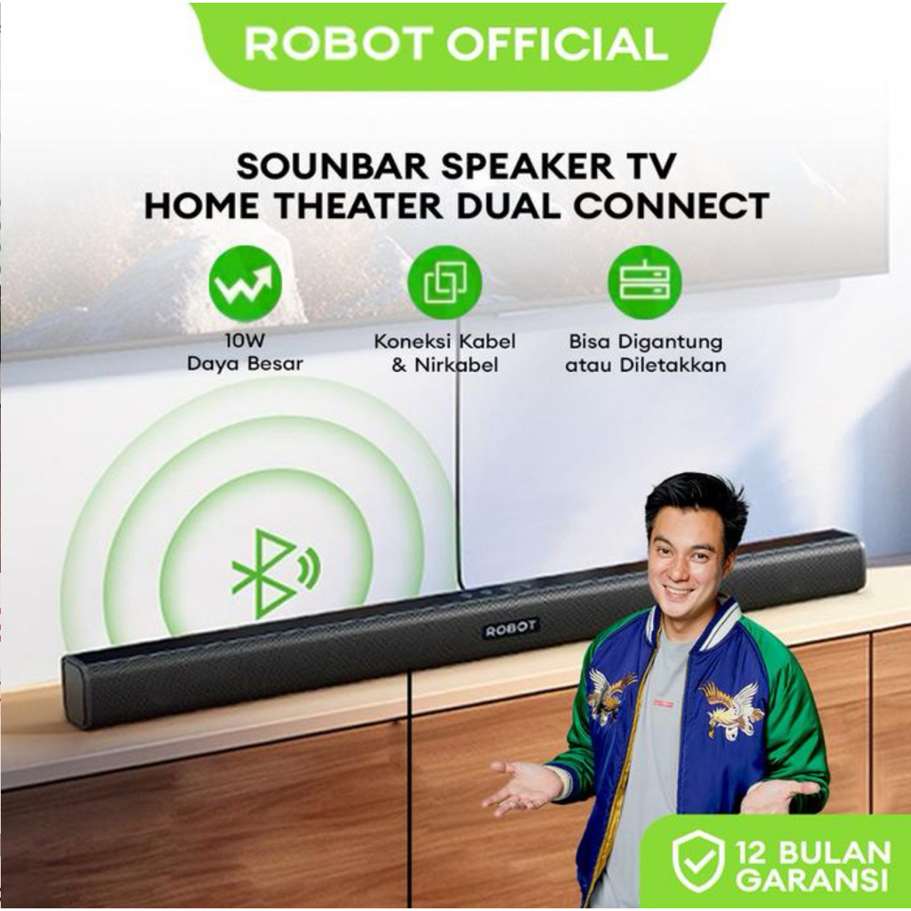 Jual Speaker Robot RB590 ORIGINAL Speaker Bluetooth Super Bass ...