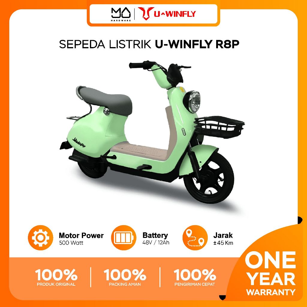 Jual Sepeda Listrik Uwinfly R8P 800watt - Garansi Resmi | Shopee Indonesia
