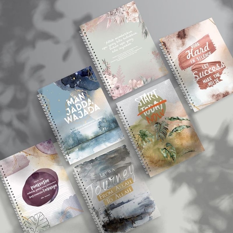 Jual NOTEBOOK A5 | BUKU TULIS SPIRAL | BLOKNOTE BESAR | BUKU CATATAN ...