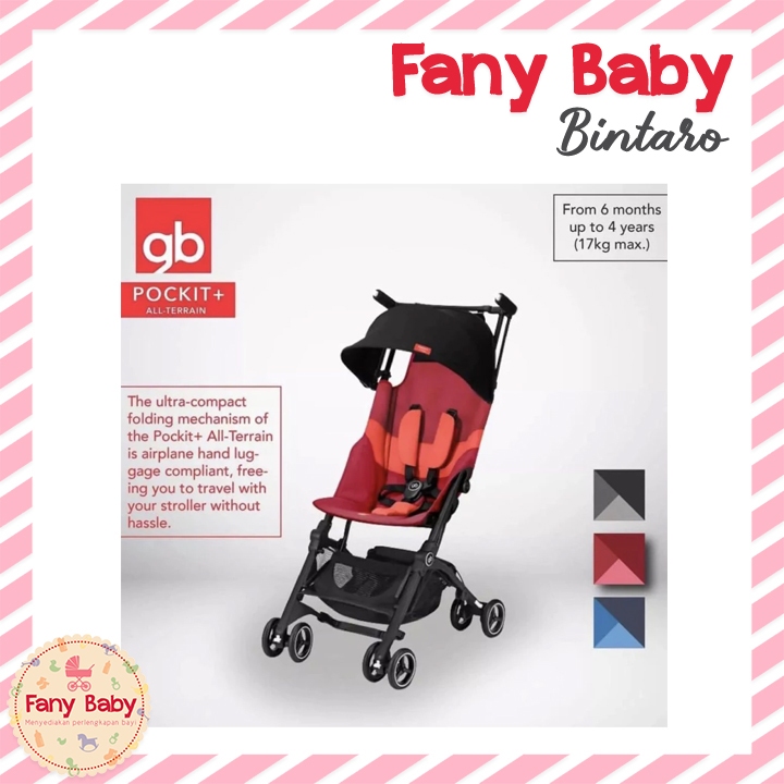 Jual COCOLATTE STROLER POCKIT GB GOLD ALL -TERRAIN KERETA