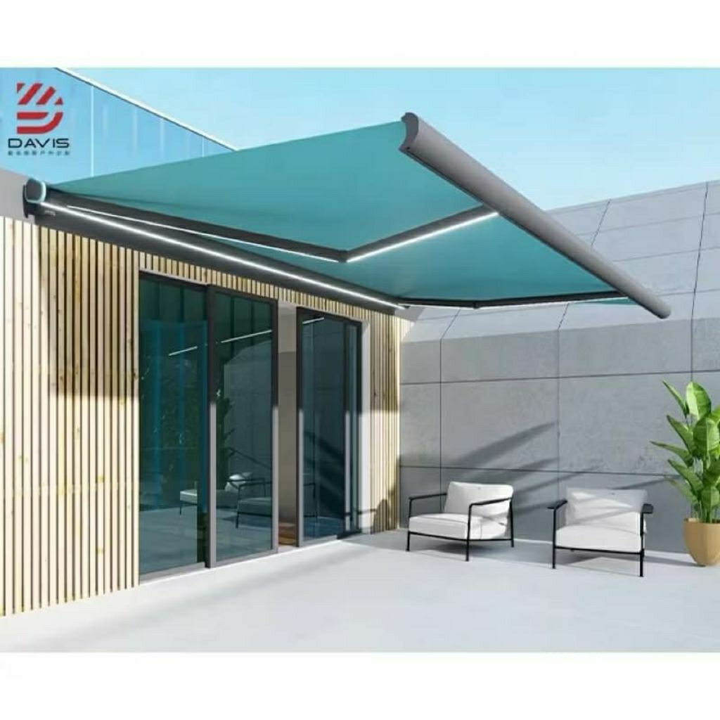 Jual Aitomatic Sunshade Canopy with motor, sensor and remote control ...