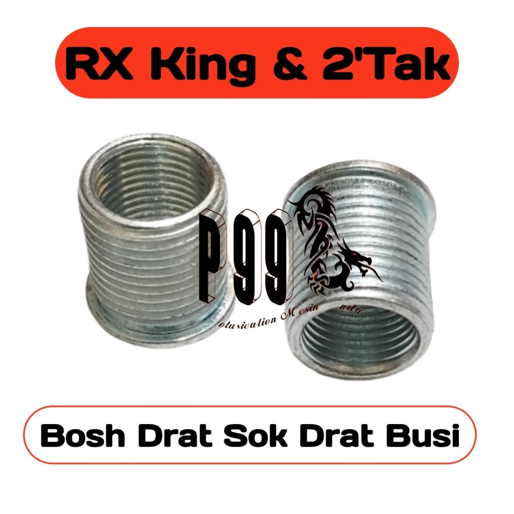 Jual bos busi sok drat busi motor 2tak dan mobil drat luar m18x1.5 drat ...