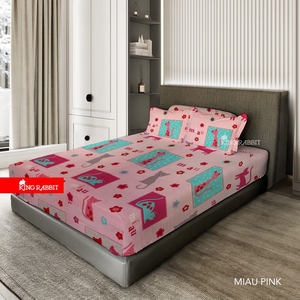 Jual King Rabbit Sprei Sarung Bantal & Sarung Guling Bambu Velvet ...