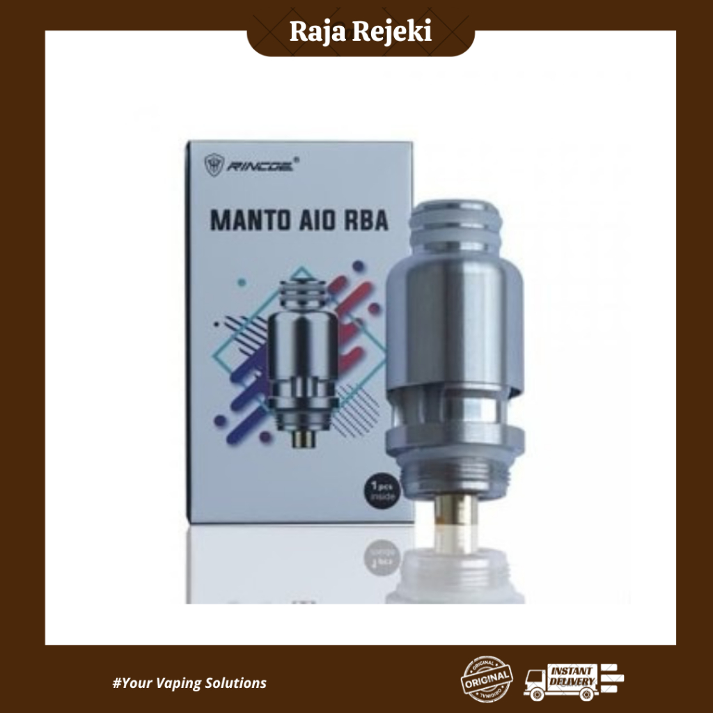 Jual RBA MANTO AIO RINCOE RBA COIL MANTO AIO 100% ORIGINAL | Shopee ...