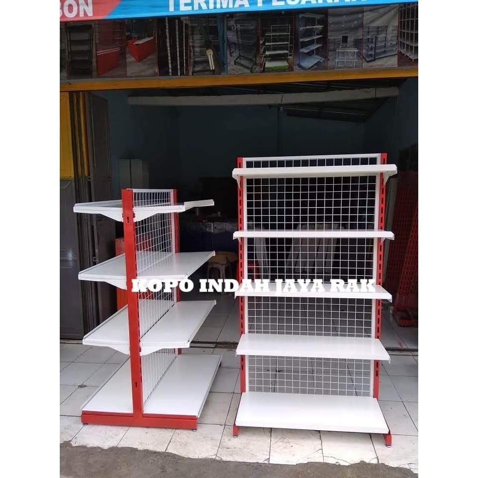 Jual Rak display Bandung 120cm 4 susun Minimarket Supermarket Warung ...