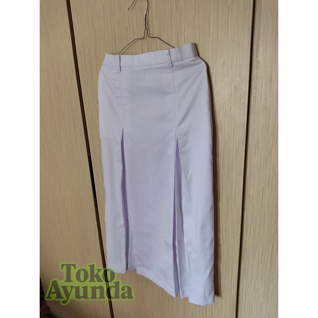 Jual Rok Putih Panjang SMP SMA Ploi Depan – Bahan Nagata Drill Premium ...