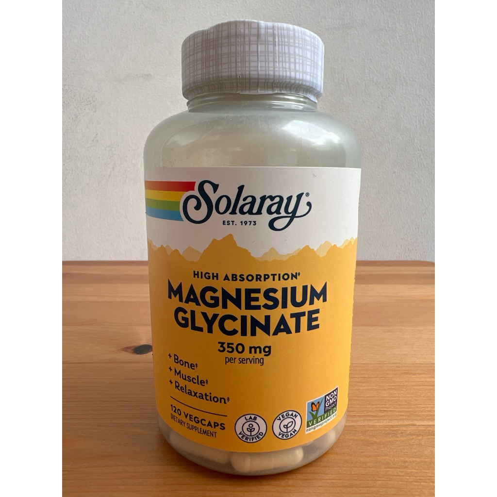 Jual Solaray Magnesium Glycinate 350mg 120caps | Shopee Indonesia