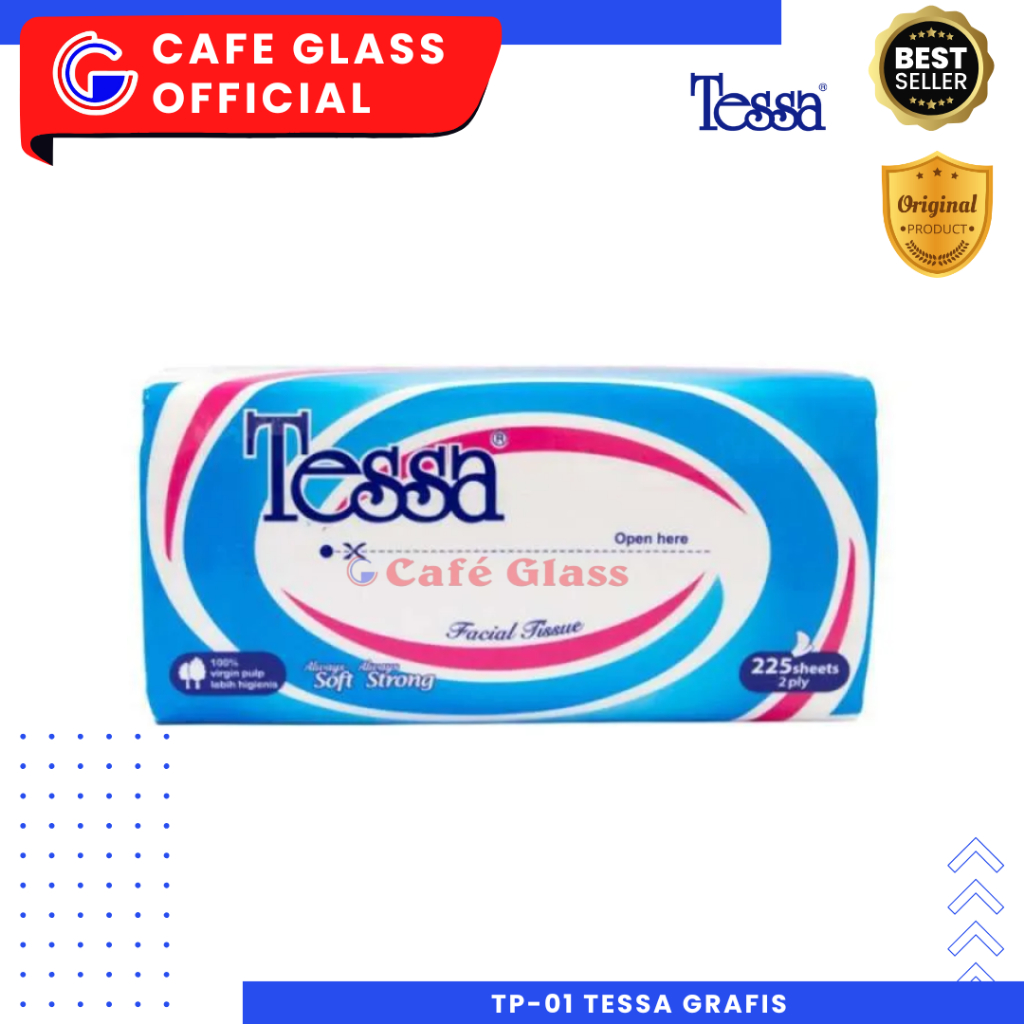 Tissue Wajah Tessa - Facial Tissue Pack - Tp-01 Tessa Grafis