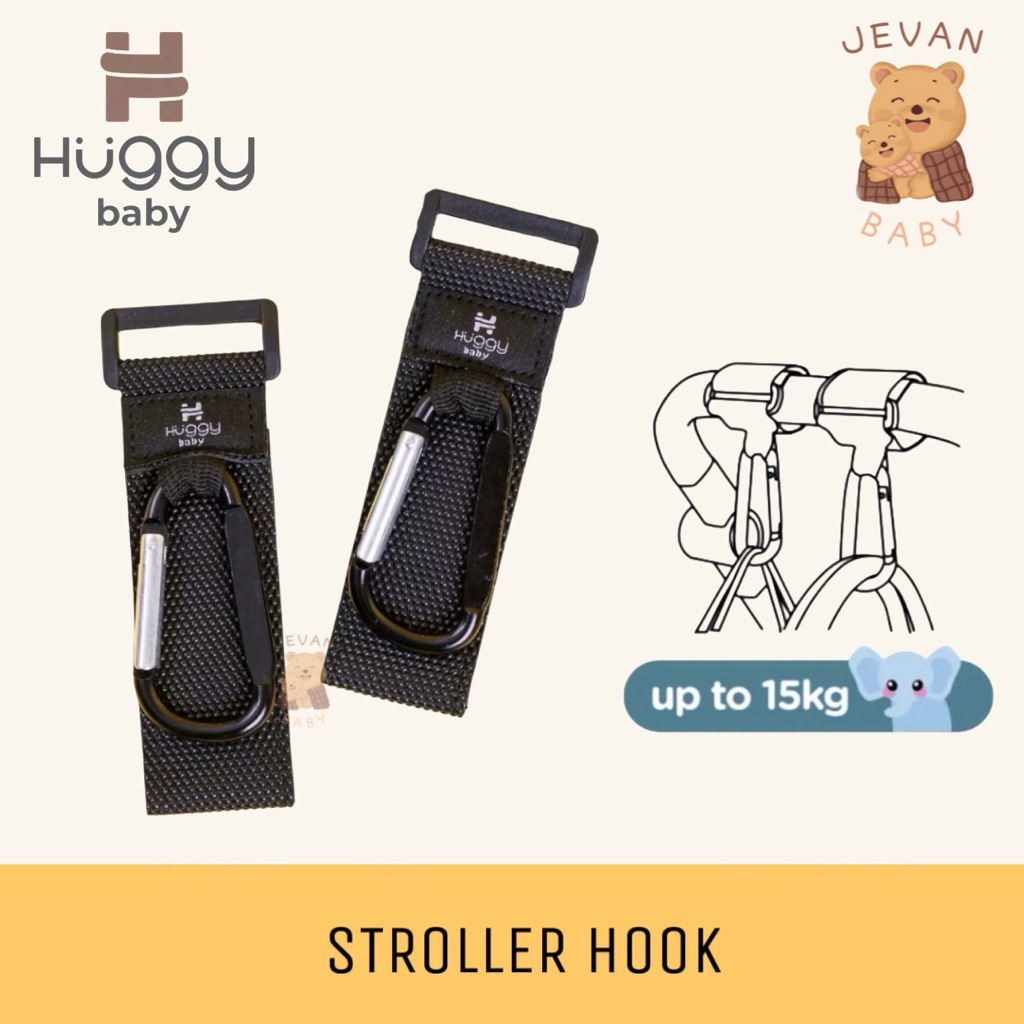 Jual Huggy Baby Stroller Hook ACC002 - Aksesoris Gantungan Stroller ...