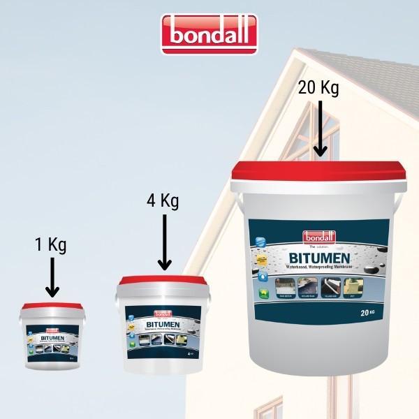 Jual Bondall Bitumen Cat Pelapis Anti Bocor 20 Kg | Aspal Cair | Shopee ...