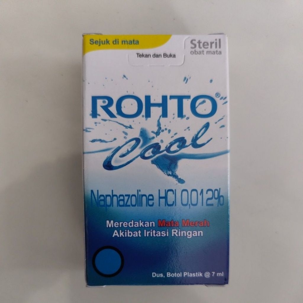 Jual ROHTO COOL 1 BOTOL 7 ML / TETES MATA | Shopee Indonesia