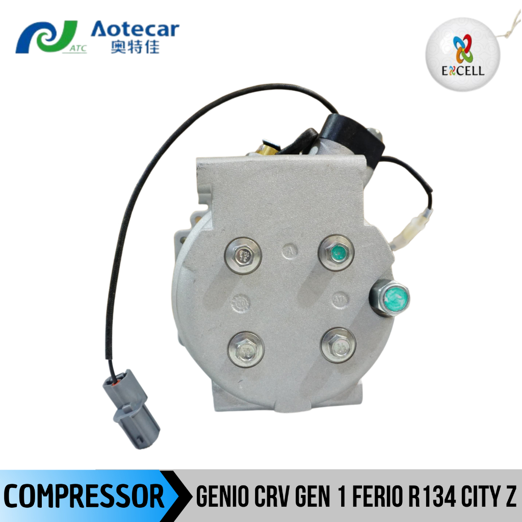 Jual Compressor Kompresor Ac Mobil Honda Genio CRV Gen 1 Ferio R134 ...