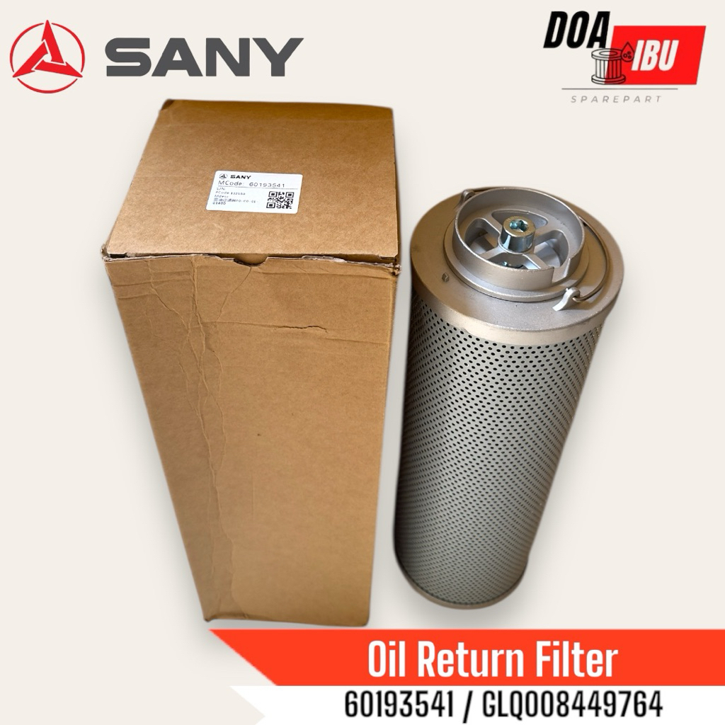 Jual Filter Hydraulic SANY SY365H-3, SY465 60193541 / GLQ008449764 ...