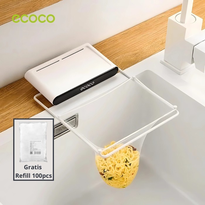 Jual ECOCO Garbage Filter Rack - Rak penyaring sampah wastafel dapur ...