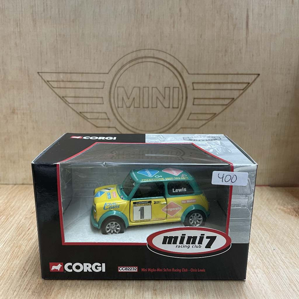 Jual CORGI MINI 7 Racing Club car no.1 - Chris Lewis scale 1:36 ...