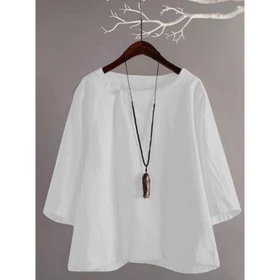 Blouse Rayon Twill Premium Jumbo Baju Atasan Wanita Style Korea Twill Nyaman Simple KINAN