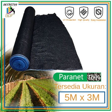 JARING PARANET 75% | SHADING NET | 5M x 3M