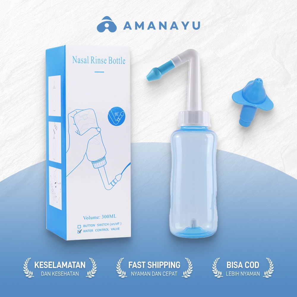 Jual Alat Pencuci Hidung 300ML Botol Cuci Hidung Nasal Wash Bottle ...