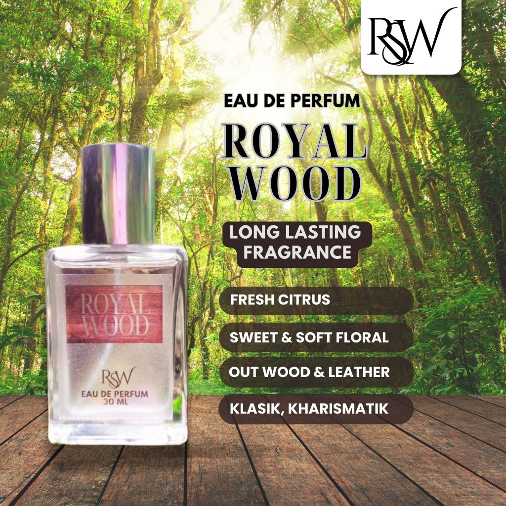 Jual ROYAL WOOD Eau De Parfum EDP Parfum Pria Wangi Tahan Lama Trusted ...