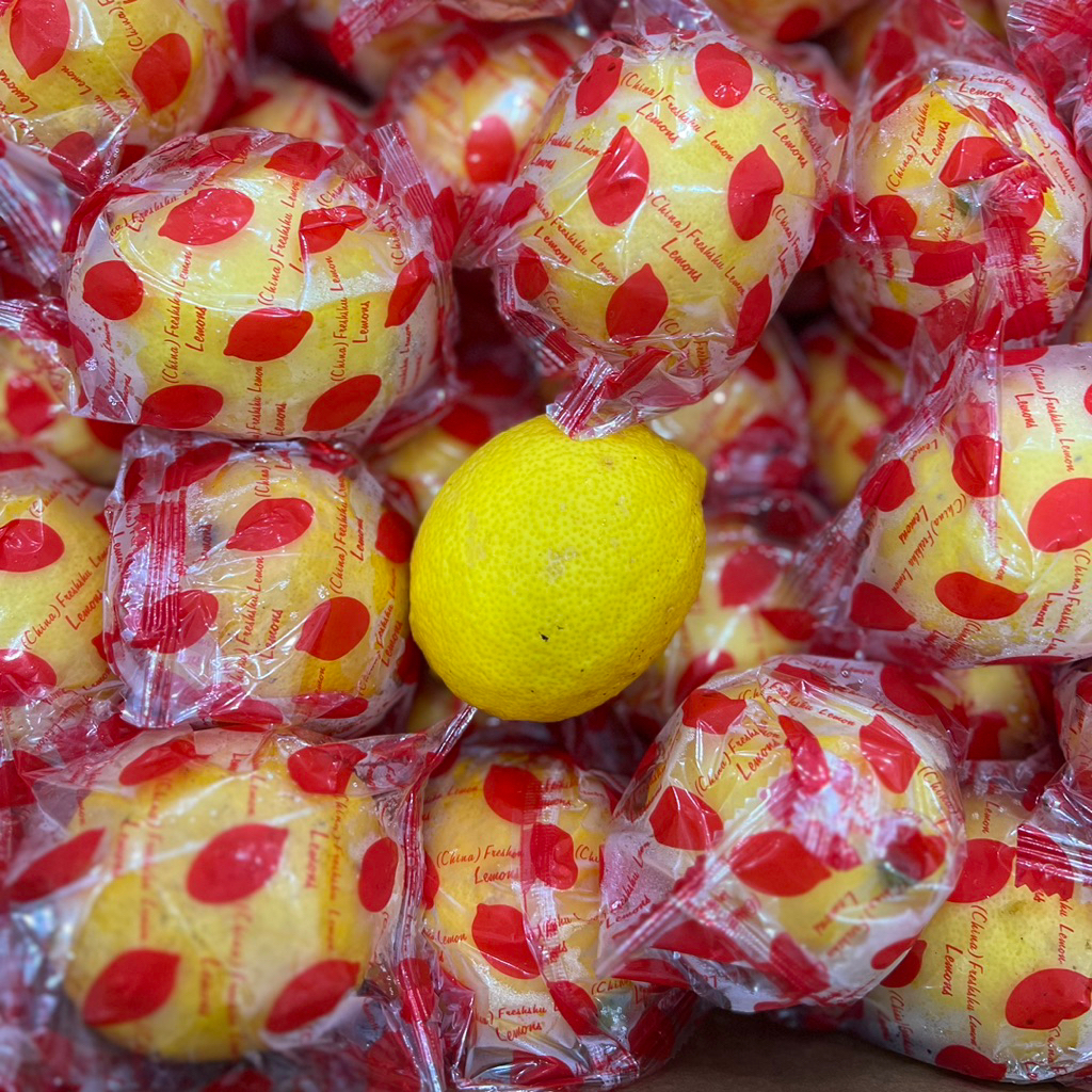 Jual LEMON RRC 1 KG | BUAH LEMON SEGAR banyak air fresh | Shopee Indonesia