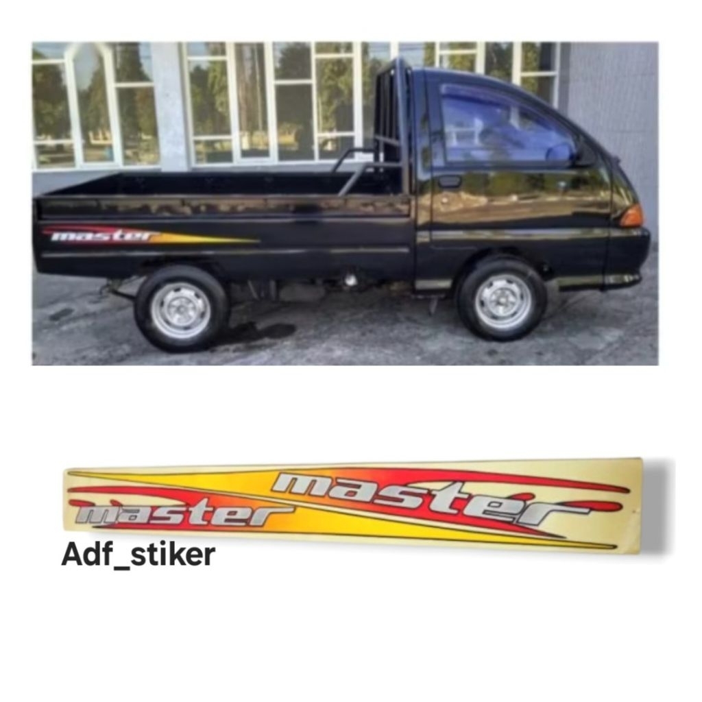Jual Stiker Sticker List Body Master Espass Zebra Master / stiker ...