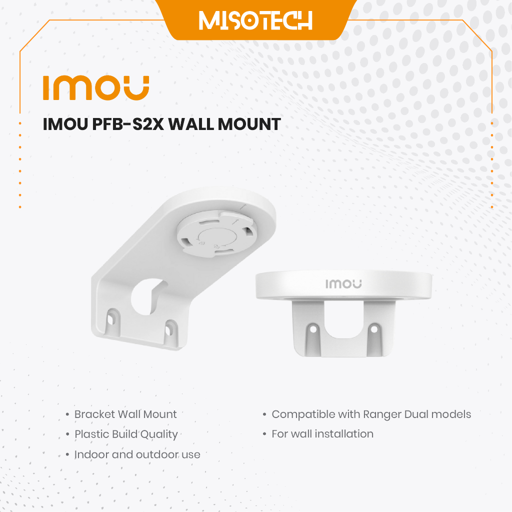 Jual Imou PFB-S2X Wall Mount Bracket Dinding Indoor CCTV Ranger Series ...