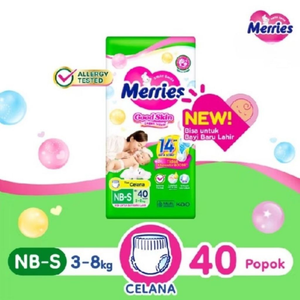 Jual Merries Pants NBS-40 I M32 I L28 | Shopee Indonesia
