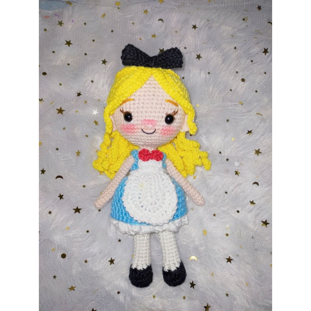 Jual Amigurumi/ boneka rajut Princess Alice | Shopee Indonesia