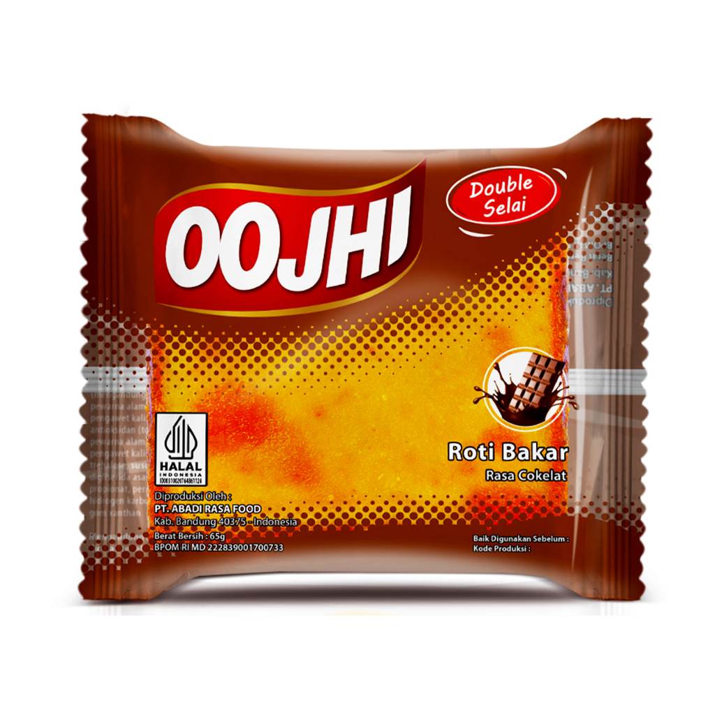 Jual Roti OOJHI Roti Bakar Doble Selai Coklat 1 Dus Isi 60pcs | Shopee ...