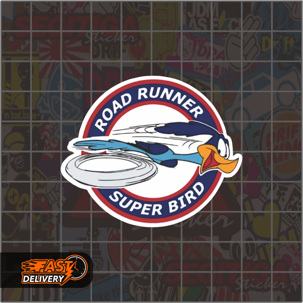 Jual Sticker Road Runner Ukuran 6 x 5 Cm | Shopee Indonesia