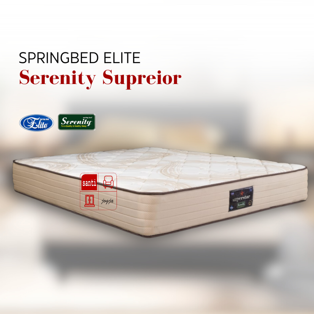 Jual Kasur Springbed elite serenity superior 160 x 200 kasur saja ...