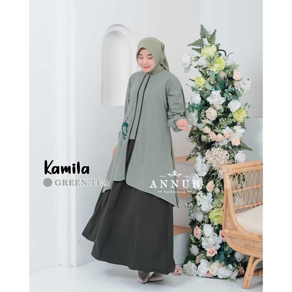 Jual KAMILA TUNIK SET ROK ORI ANNUR SETROK TERBARU REMAJA WANITA ...