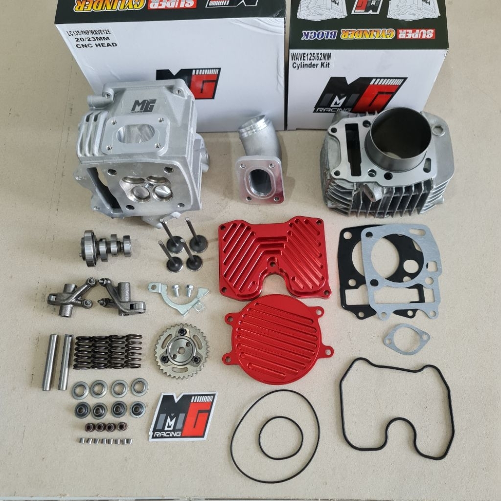 Jual PAKET BOREUP HEAD SUPRA KPH MX 4 KLEP 20/23 BLOCK 62 CASTING ONLY ...