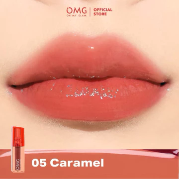 OMG OH MY GLAM Glassy Lip Tint 2g Lip Tint Warna Intense Tahan 12 Jam Skincare Infused Omg Oh