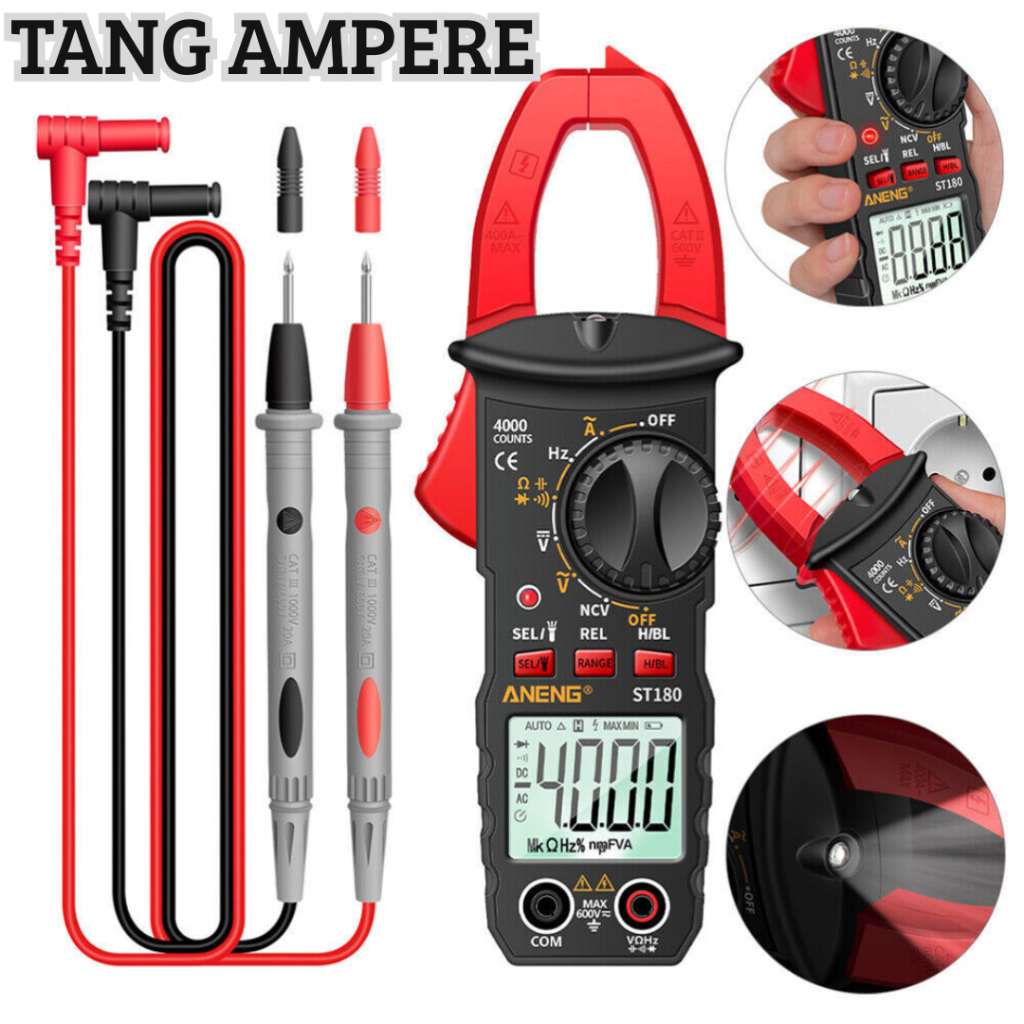 Jual COD ANENG Tang Ampere Digital DC Multimeter Voltage Tester Clamp ...