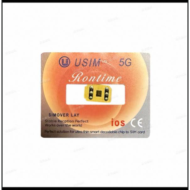 Jual Sim Sticker RSIM iPhone merk USIM 5G Versi Terbaru For iPhone Sim ...