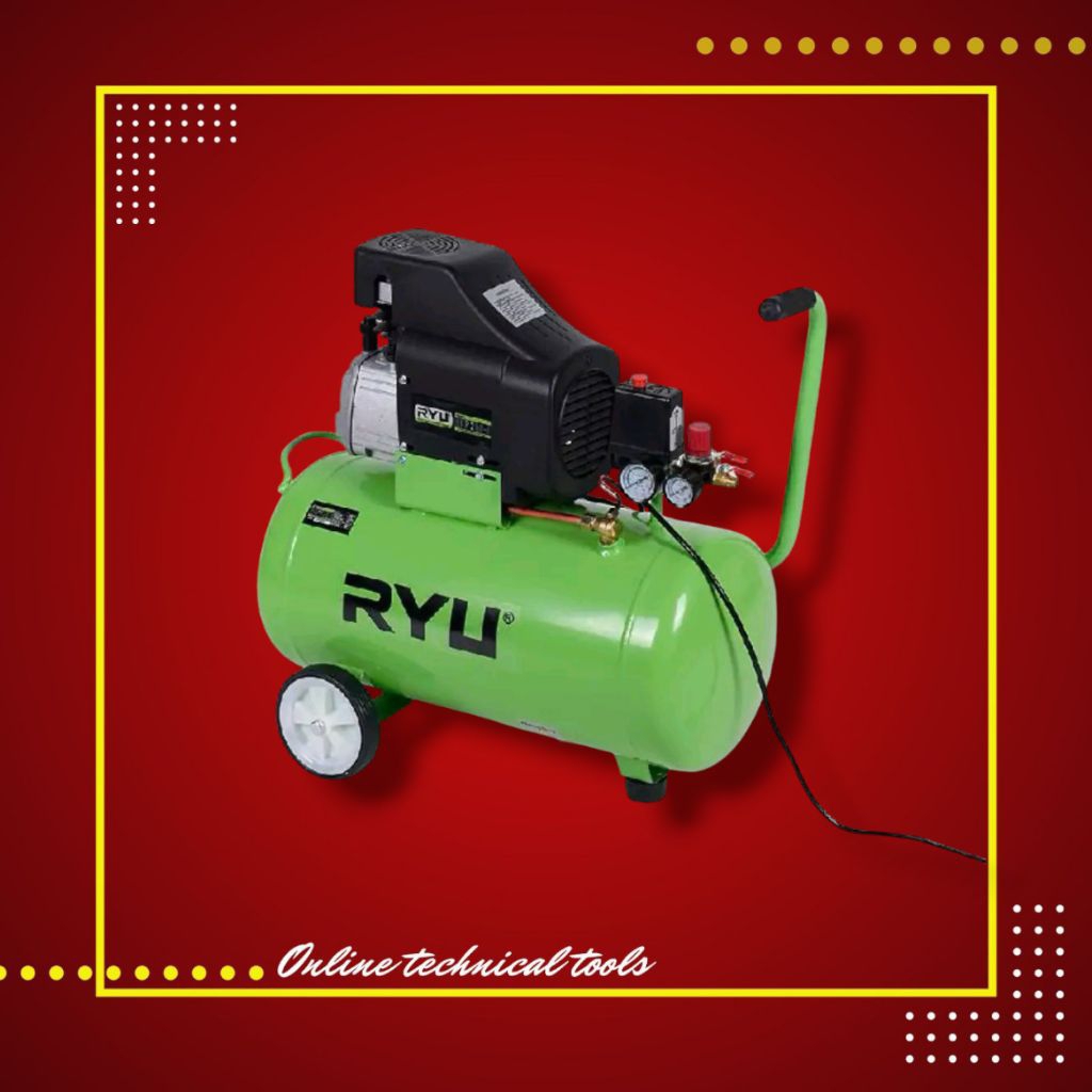 Jual Mesin Kompresor Angin 2.5 HP 50 Liter RCP 250-1 RYU / Air ...