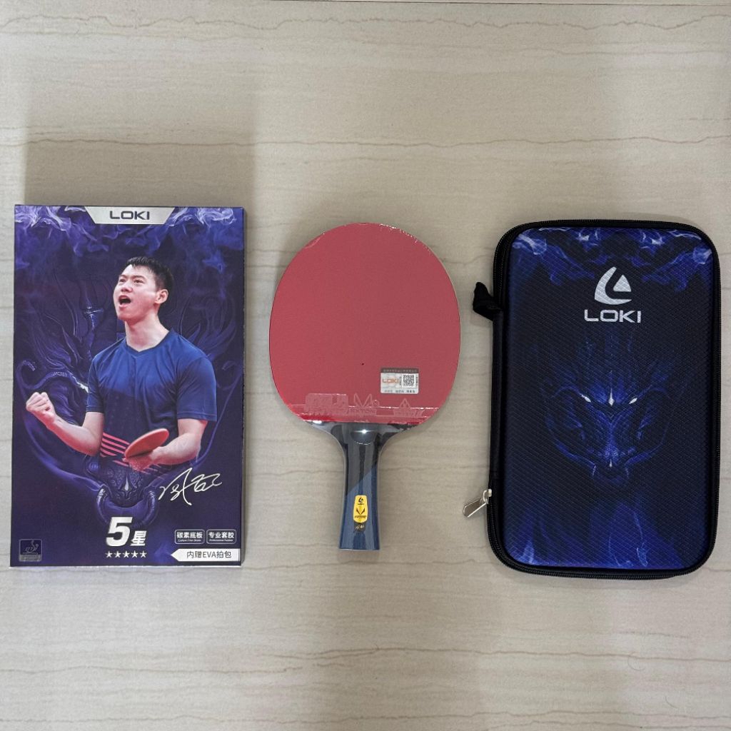 Jual LOKI Bat Pingpong Bet Pingpong RXTON Series R5 ORIGINAL | Shopee ...